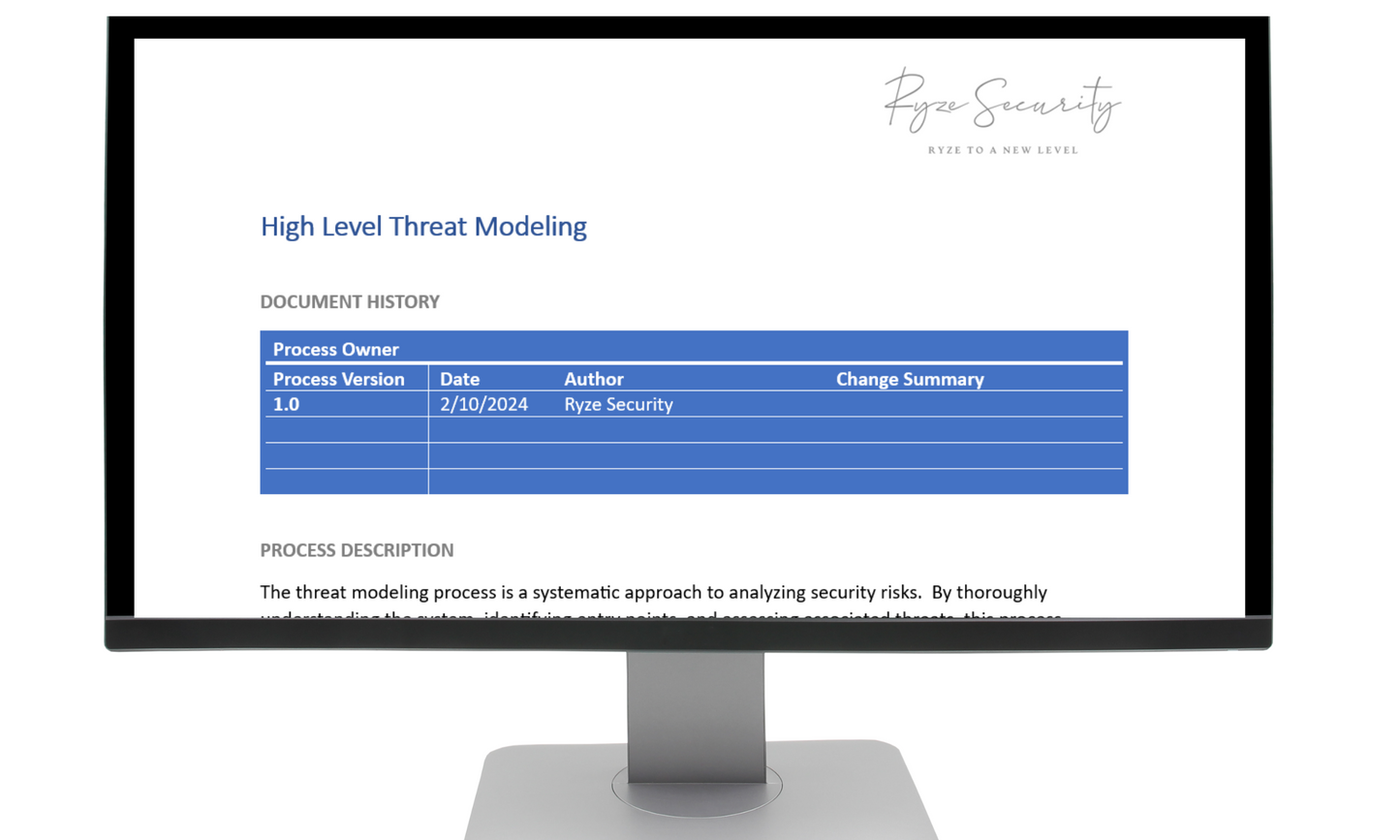 High Level Threat Modeling